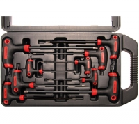 Kraftmann T-Griff-Schlsselsatz fr T-Profil-Schrauben, 9-tlg.
