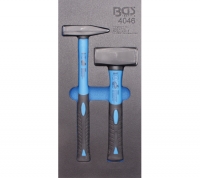 BGS WW-Einlage Schlosserhammer 300g und Fustel 1000g, 2-tlg.