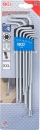 BGS Winkelschlssel-Satz extra lang T-Profil (fr Torx) mit Kugelkopf T10-T50 9-tlg.