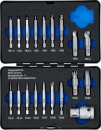 BGS Schraubenausdreher-Satz fr Innensechskant 1,5-10mm / T-Profil (fr Torx) T10-T55 19-tlg.